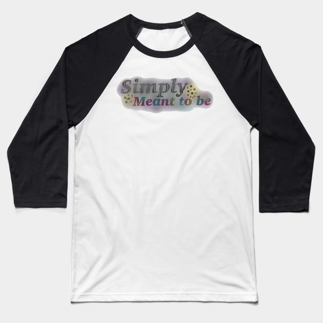 Simply meant to be foggy nbc inspired movie Baseball T-Shirt by system51